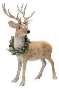 Figurină Winter Deer 60x35x77 cm