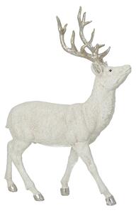 Figurină Deer White 32x12x39 cm silver