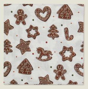 Șervețele de Crăciun Cookie II 20 szt