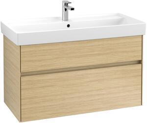 Villeroy & Boch Collaro dulap 95.4x44.4x54.6 cm dulap atârnat sub chiuvetă stejar C01100VJ