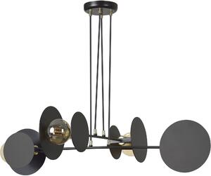 Emibig Idea lampă suspendată 4x15 W negru 792/4