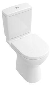 Set vas WC stativ Villeroy & Boch, O.Novo, direct flush, Rezervor, Capac WC soft close, alb alpin