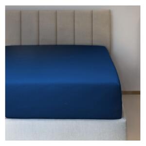 Cearșaf Jersey cu elastan - Albastru regal | 90 x 200 cm