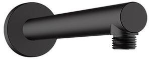 Brat de dus Hansgrohe, Vernis Blend, cu montaj pe perete, 24 cm, negru mat