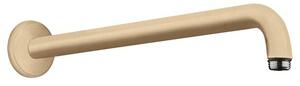 Brat de dus cu prindere pe perete, Hansgrohe, bronz periat