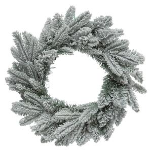 Coronita de Craciun, crengi brad cu zapada, Ø 40 cm