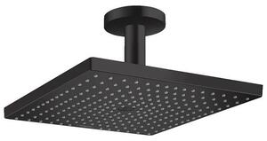 Palarie de dus, Hansgrohe, Raindance E 300, cu brat de montaj, negru mat