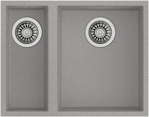 Teka Square chiuveta tegranit 56x44 cm gri/grafit/onix 115260030