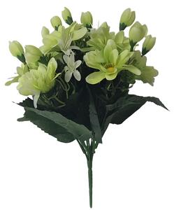 Buchet Margarete x10 32cm verde flori artificiale