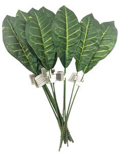 Frunze decorare 3 verde 33cm / pret pentru 1 buc flori artificiale