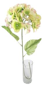 Hortensia crem & verde & roz 60cm flori artificiale