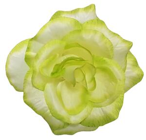 Cap de floare de trandafir 3D O 3,9 inches (10cm) Mint flori artificiale
