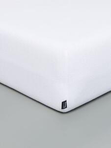 Sinsay - Lenjerie de pat din jerseu de bumbac, cu bandă elastică - alb