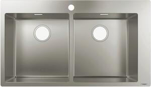 Hansgrohe S 71 chiuveta din otel 86.5x50 cm 43303800