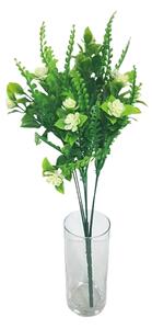 Buchet artificial x6 cu flori mici 37cm