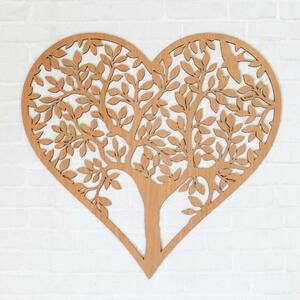 DUBLEZ | Tablou în formă de inimă - Copac
