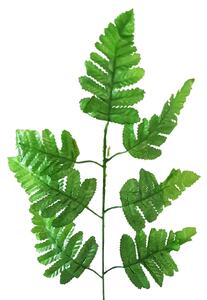 Decorare frunze de rumohra x7 46cm verde flori artificiale