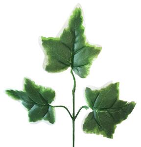 Decorare frunze x3 35cm verde flori artificiale