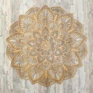 DUBLEZ | Mandala simetrică - Tablou din lemn