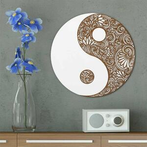 Yin Yang – Mandala vindecătoare realizată din lemn