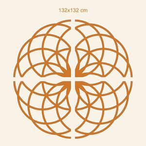 DUBLEZ | Ornament geometric - Mandala vieții