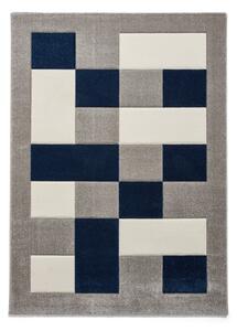 Covor Think Rugs Brooklyn, 80 x 150 cm, albastru-gri