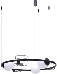 Zuma Line Plant lampă suspendată 3x40 W negru 5005