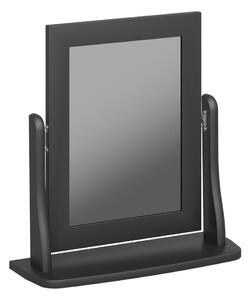 Oglindă machiaj pentru masa de toaletă Steens Baroque, negru maro