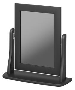 Oglindă machiaj pentru masa de toaletă Steens Baroque, negru maro