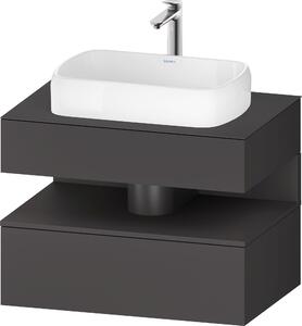 Duravit Qatego dulap 80x55x60 cm dulap atârnat sub chiuvetă grafit QA4730049490010