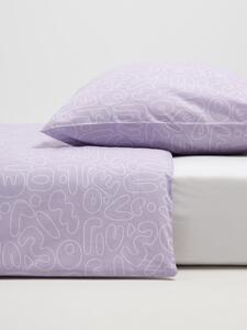 Sinsay - Set lenjerie de pat din bumbac - lavand