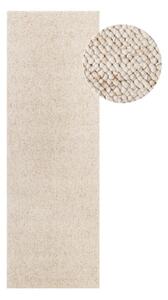 Covor tip traversă crem lavabil 80x240 cm Rocco Cream – Elle Decoration