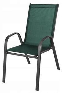 Set 4 scaune de grădină verzi