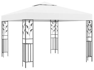 Pavilion de grădină, alb, 3 x 3 m, 180 g/m²