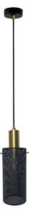 Light Prestige Tirana lampă suspendată 1x40 W negru-auriu LP-945/1PBK