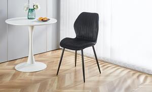 Scaun Living Tapitat KJC104 Negru