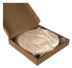 Platou rotativ din bambus, 5 compartimente servire, sarcina maxima 5 kg, diametru 33 cm, baza antiderapanta 15 cm