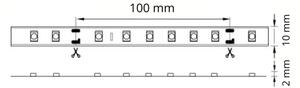 Bandă LED 5m LED/10W/12V IP20 albă