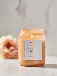 Sinsay - Lumânare parfumată Spring Garden - roz-pastel