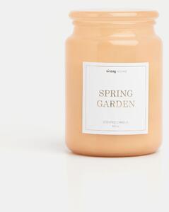 Sinsay - Lumânare parfumată Spring Garden - roz-pastel