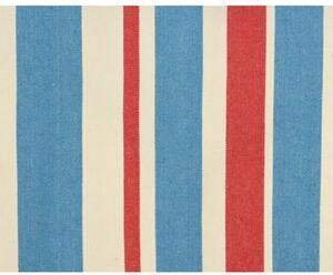 Hamac Stripes Red, Decoris, 200x80 cm, albastru/rosu