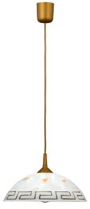 Rabalux Etrusco lampă suspendată 1x60 W alb-maro 7652