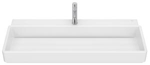 Roca Tura lavoar 100x43 cm dreptunghiular mobilier-de blat alb A327698000