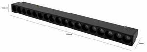 PROIECTOR 3CCT SINA MAGNETICA 18W LUMINA/RECE/CALDA/NEUTRA INTENSITATE REGLABILA