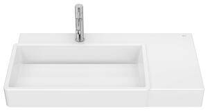 Roca Tura lavoar 80x43 cm dreptunghiular clasică-de blat alb A327697000