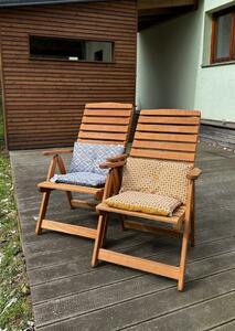 Perna scaun alba RUNE - mai multe dimensiuni Dimensiune: 40 x 40 cm
