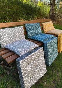 Perna scaun turcoaz BOEL - mai multe dimensiuni Dimensiune: 40 x 40 cm