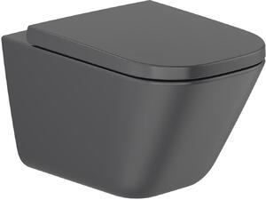 Roca Gap vas wc agăţat fără margine negru A34647L080