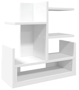 Organizator de birou, alb, 49x20x52,5 cm, lemn prelucrat