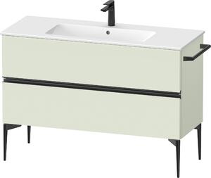 Duravit Sivida dulap 121x47.7x59.1 cm sub chiuveta pe perete negru-verde SV46460BDHH0000